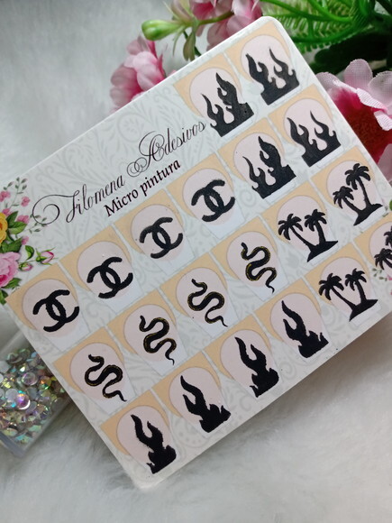 Adesivos Para Unhas Naturais.