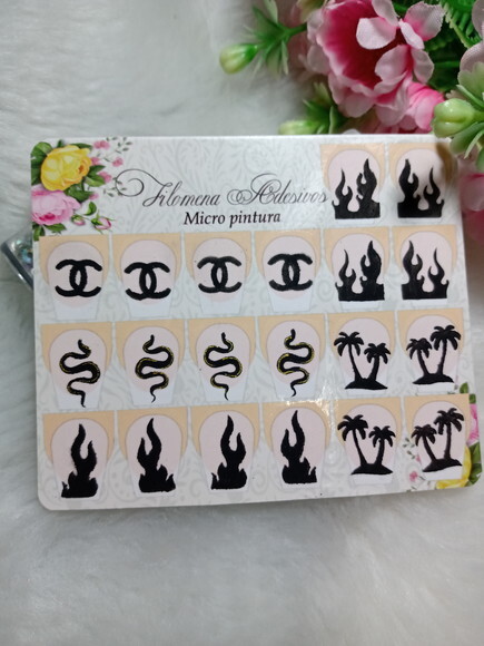 Adesivos Para Unhas Naturais.