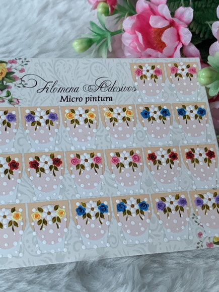 Adesivos Para Unhas Naturais.