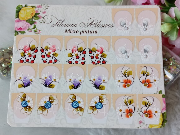 Adesivos Para Unhas Naturais.