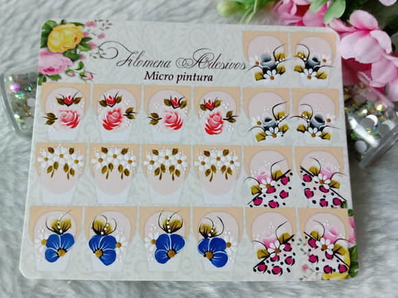 Adesivos Para Unhas Naturais.