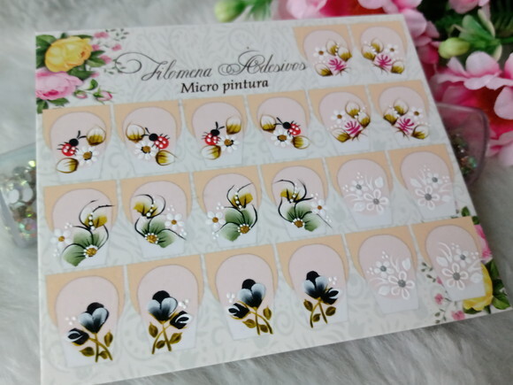 Adesivos Para Unhas Naturais.