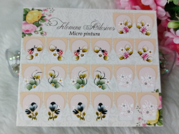 Adesivos Para Unhas Naturais.
