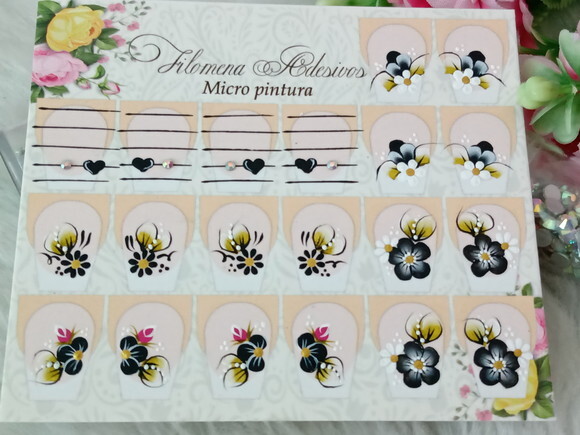Adesivos Para Unhas Naturais.