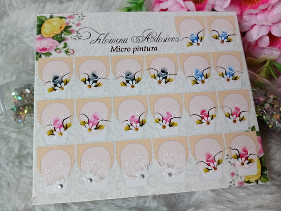 Adesivos Para Unhas Naturais.