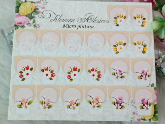 Adesivos Para Unhas Naturais.