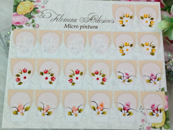 Adesivos Para Unhas Naturais.