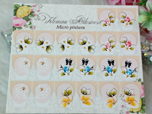 Adesivos Para Unhas Naturais.