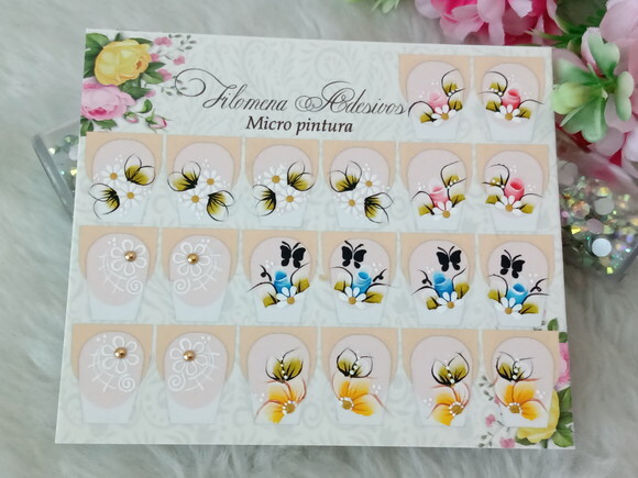 Adesivos Para Unhas Naturais.