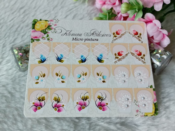 Adesivos Para Unhas Naturais.