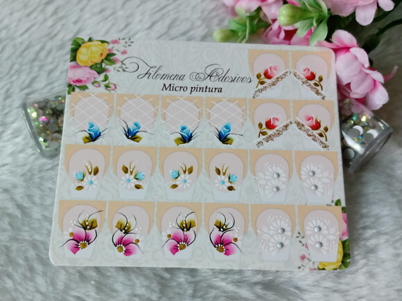 Adesivos Para Unhas Naturais.