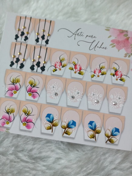 Adesivos Para Unhas Naturais.