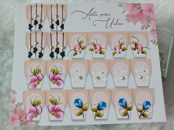 Adesivos Para Unhas Naturais.