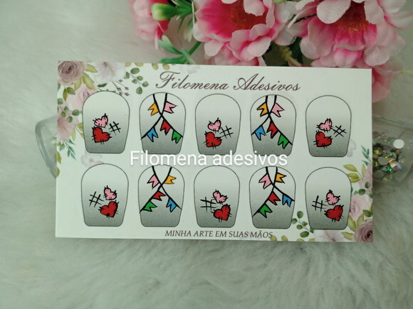 Adesivos para Unhas, P, m