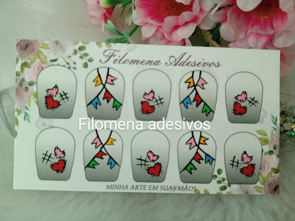 Adesivos para Unhas, P, m