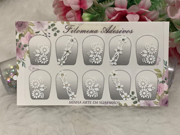 Adesivos Unhas Naturais