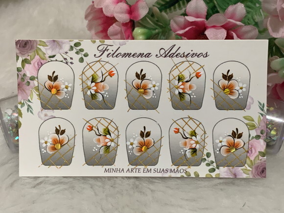 Adesivos Unhas Naturais