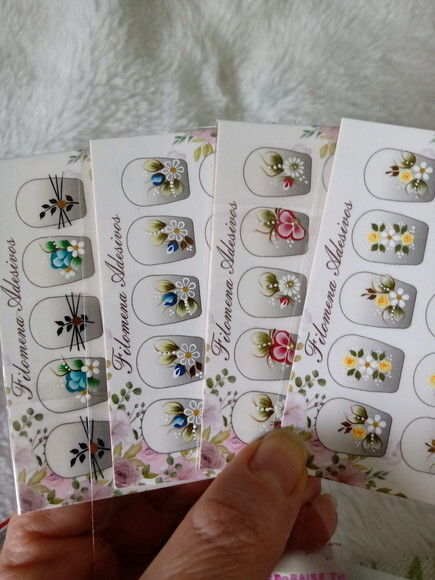 Adesivos Unhas Naturais