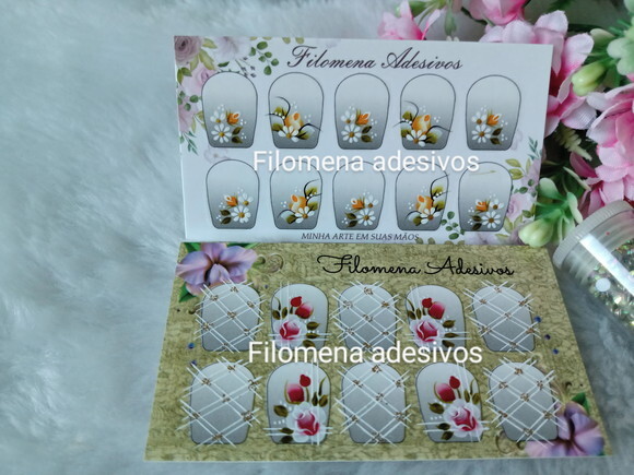 Adesivos Unhas Naturais