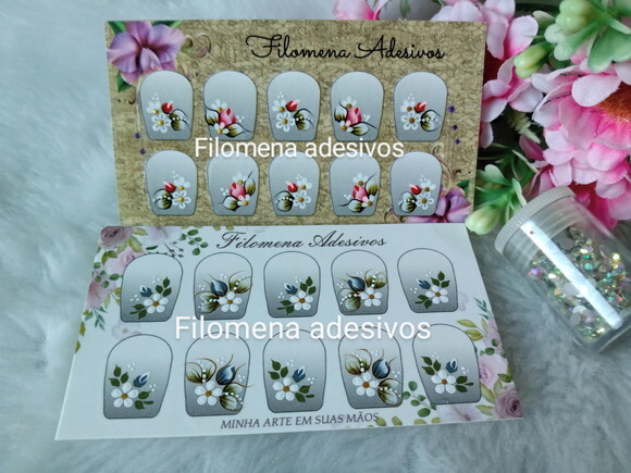Adesivos Unhas Naturais