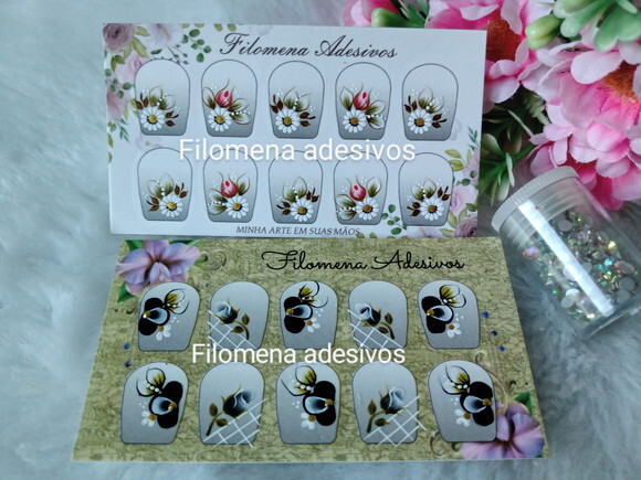 Adesivos, Unhas Naturais