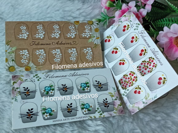 Adesivos, Unhas Naturais