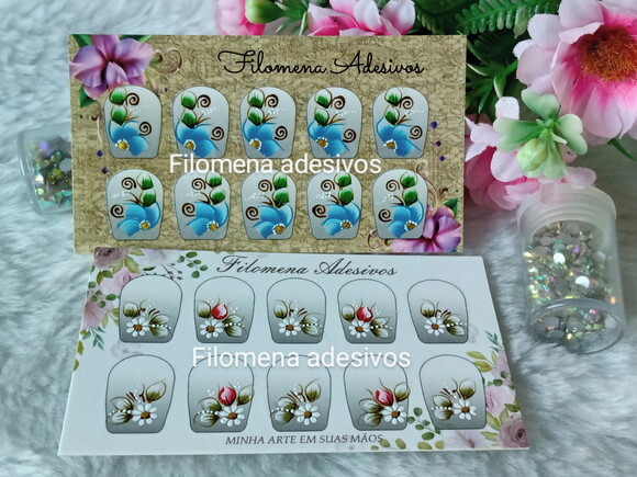 Adesivos, Unhas Naturais