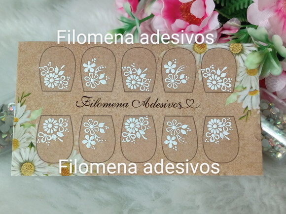 Adesivos, Unhas Naturais,