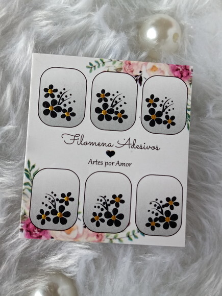 Adesivos, Unhas Naturais, Kit.