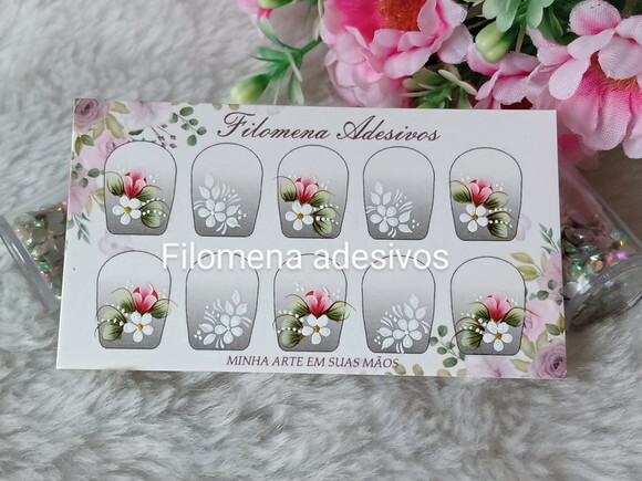 Adesivos, Unhas Naturais.