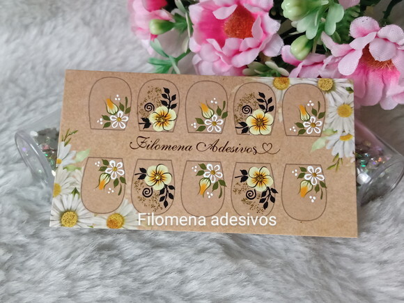 Adesivos, Unhas Naturais.