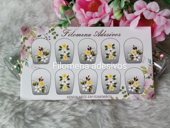 Adesivos, Unhas Naturais.