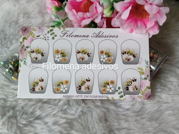 Adesivos, Unhas Naturais.