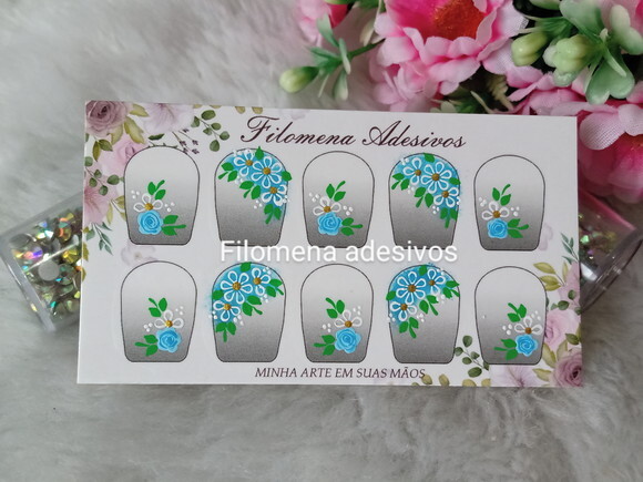 Adesivos, Unhas Naturais.