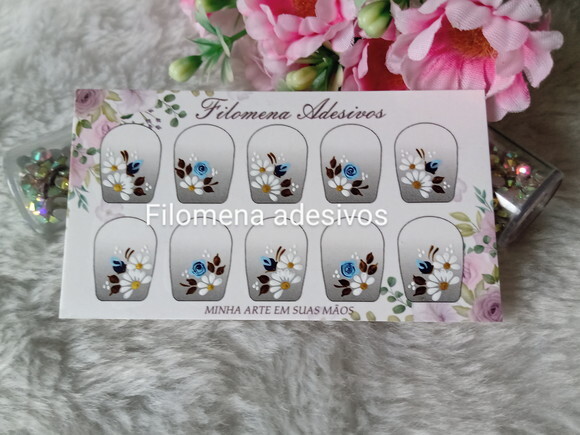 Adesivos, Unhas Naturais.