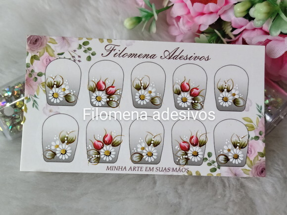 Adesivos, Unhas Naturais.