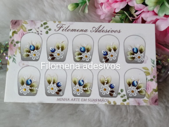 Adesivos, Unhas Naturais.
