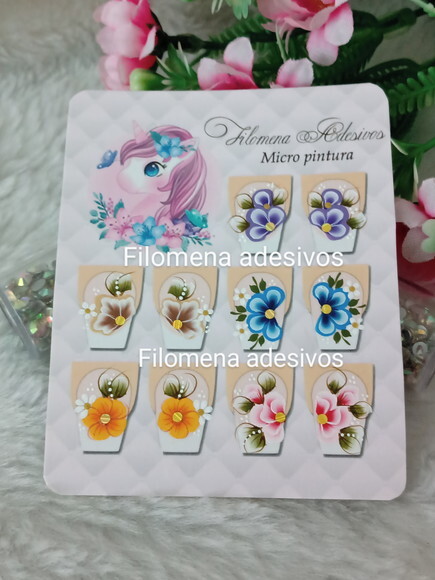 Adesivos, Unhas Naturais.