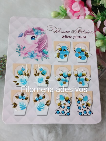 Adesivos, Unhas Naturais.