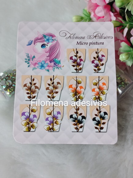 Adesivos, Unhas Naturais.