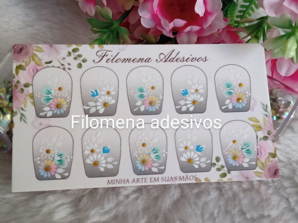 Adesivos, Unhas Naturais.