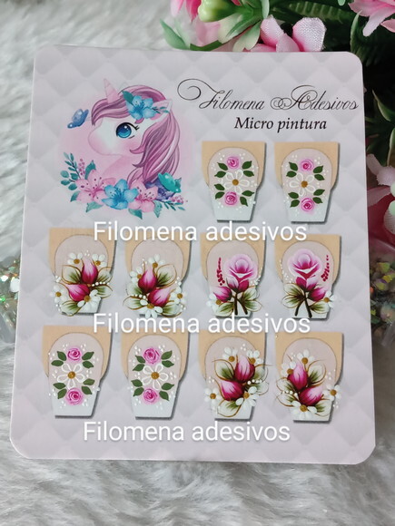 Adesivos, Unhas Naturais.