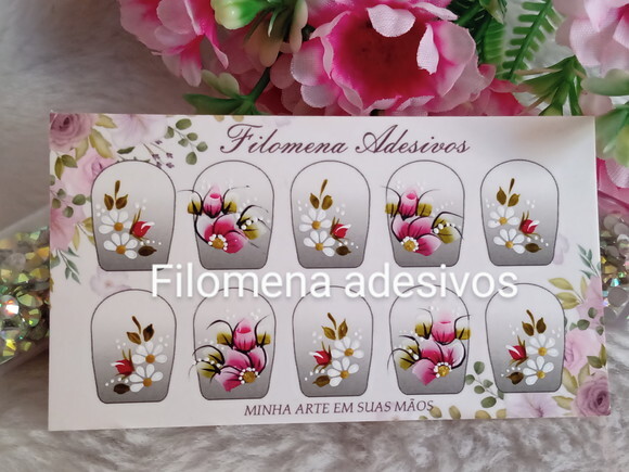 Adesivos, Unhas Naturais.
