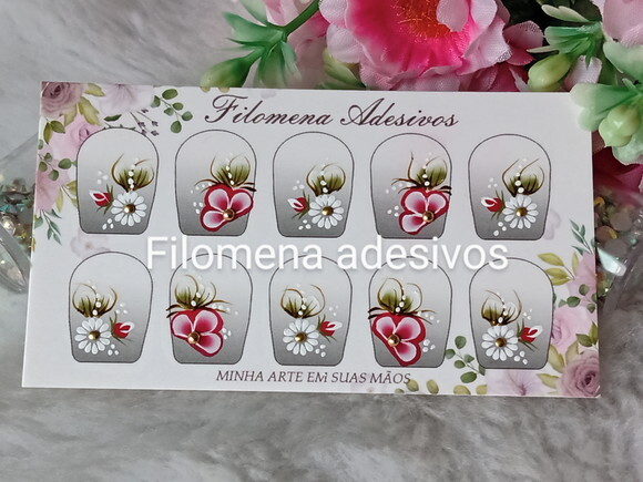 Adesivos, Unhas Naturais.