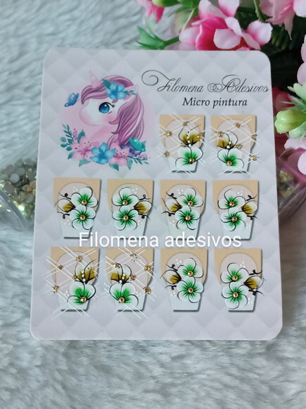 Adesivos, Unhas Naturais.