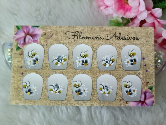 Adesivos, Unhas Naturais.