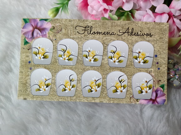 Adesivos, Unhas Naturais.