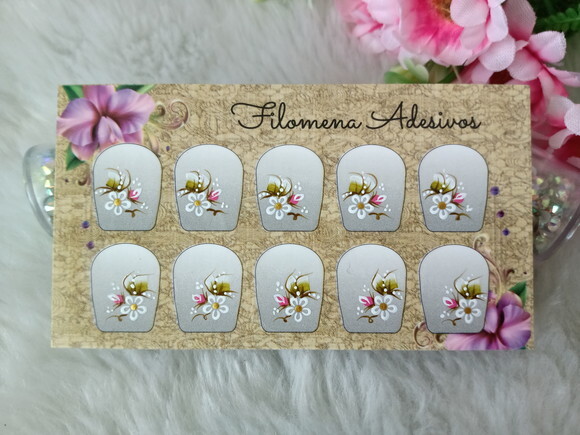 Adesivos, Unhas Naturais.