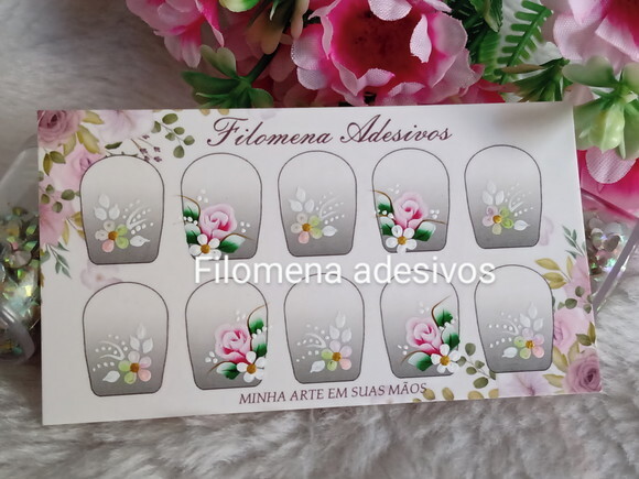 Adesivos, Unhas Naturais.