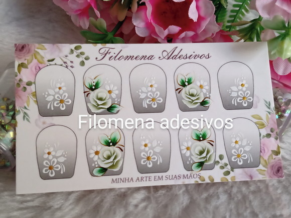 Adesivos, Unhas Naturais.